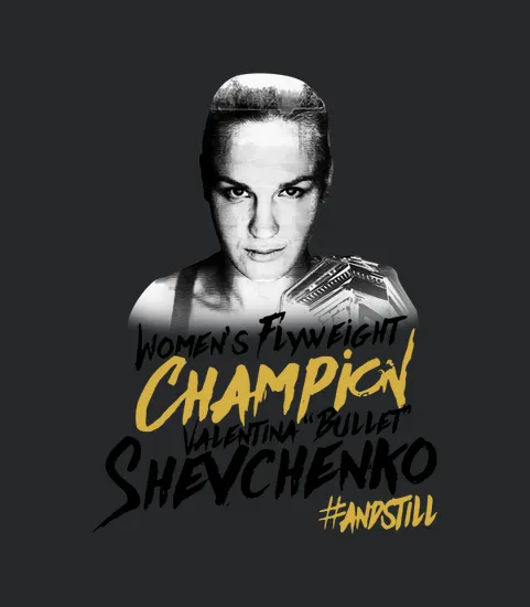 Womens Flyweight Champion Valentina Bullet Shevchenko Winner