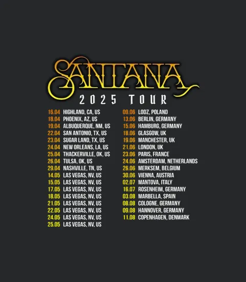 2 Sd Santana Tour 2025
