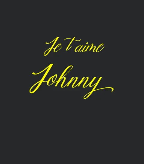 Je Taime Johnny Design