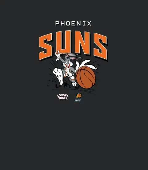 Nba Shop 2023 Phoenix Suns Looney Tunes Bugs Bunny Graphic