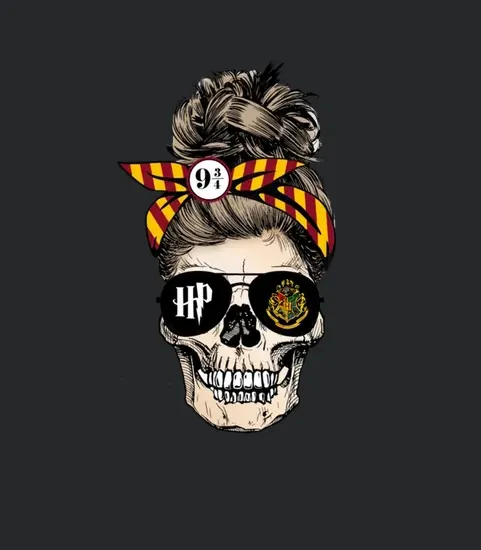 Potterhead Skull