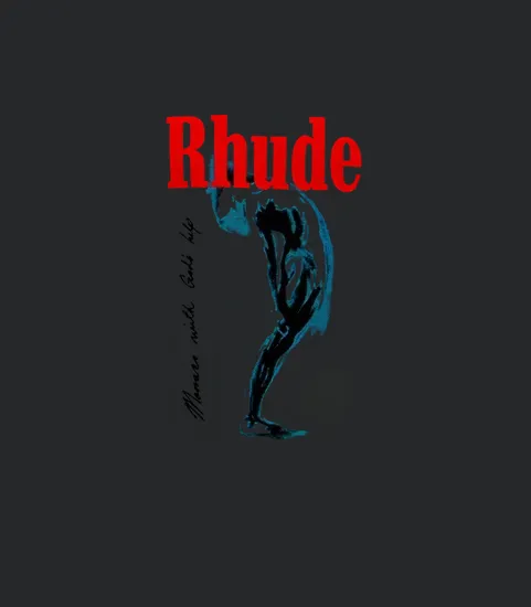 Rhude God Help Me Printed