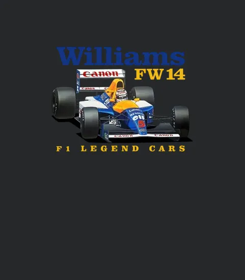 Williams Fw14 Mansell F1 Retro Des Annees