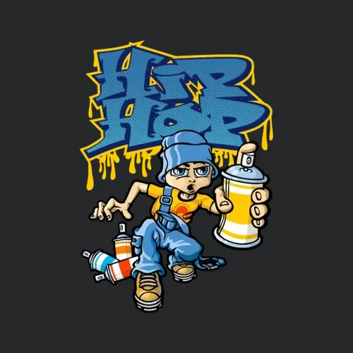 Hiphop Graffitis And B Boy
