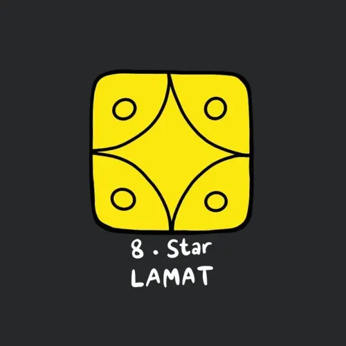 Mayan Sign Star Lamat Dreamspell Tzolkin