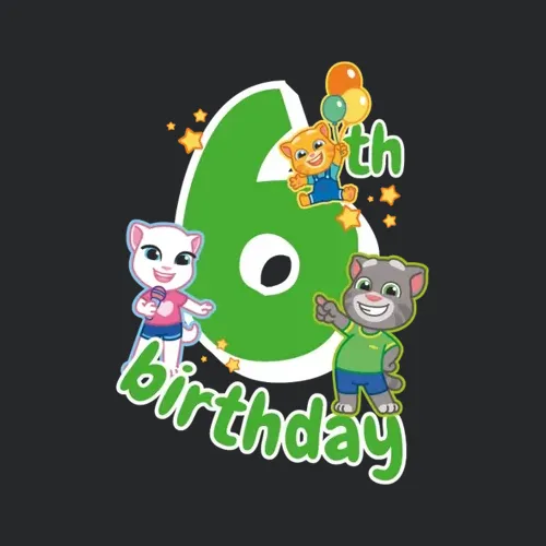 Talking Tom And Friends 6th Birthday