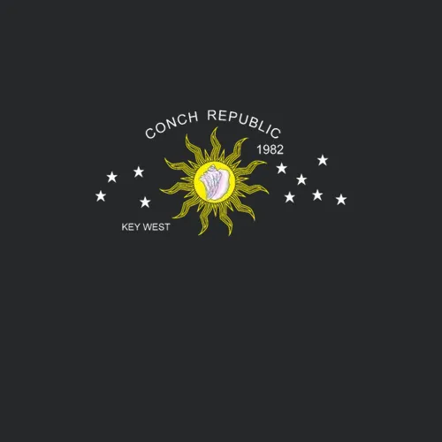 The Conch Republic Flag Of Key West Florida