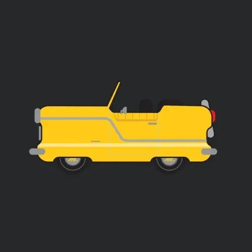 Yellow Metropolitan Convertible
