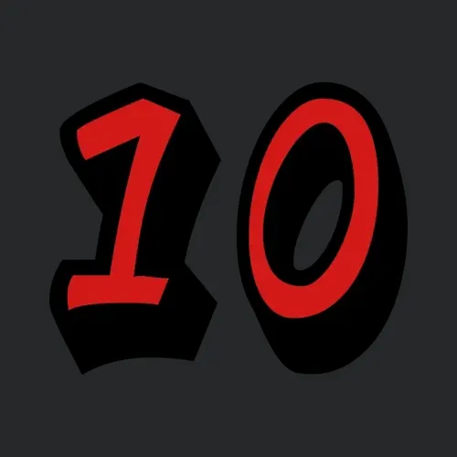 Number Ten 10 Best Jersey Uniform Number Design