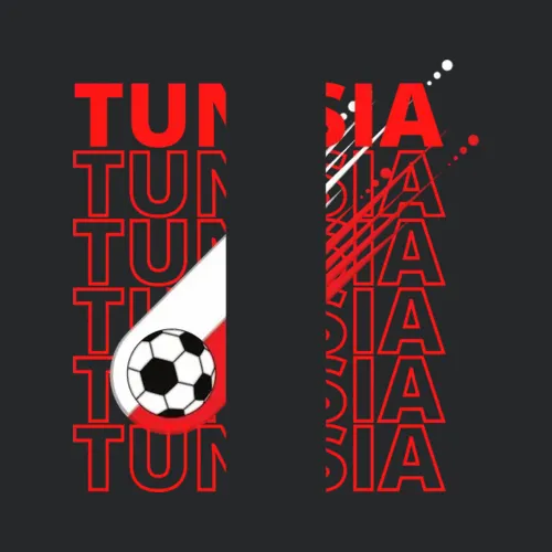 World Tunisia Soccer Vintage