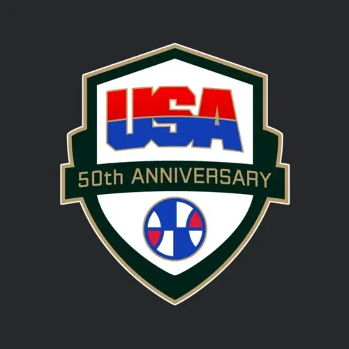 50th Anniversary Team Usa Basketball Shield