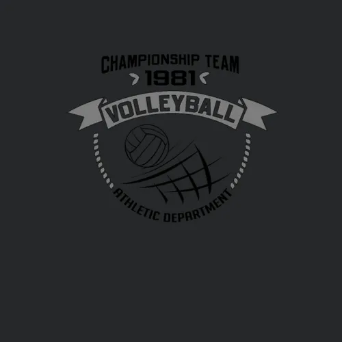 Volleyball Championship Team Athletic Dept Cloths