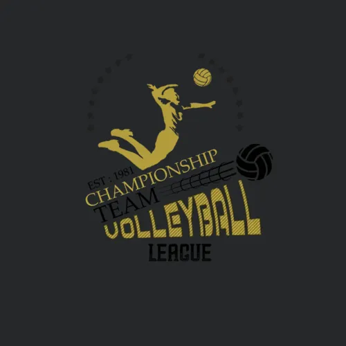 Volleyball League Championship Team Est 1981 Wear