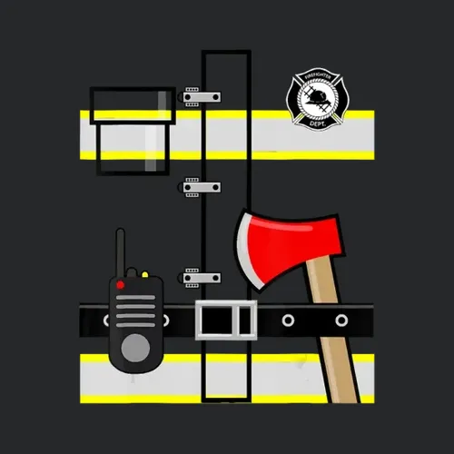 Firefighter Fireman Uniform Men Women Dress Up