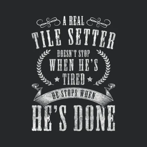 Craftsmen Tiles Skilled Worker Construction Site