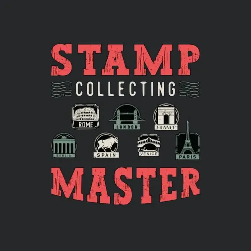 Stamp Collecting Master Philately Stamp Lover