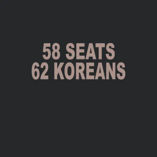 58 Seats 62 Koreans