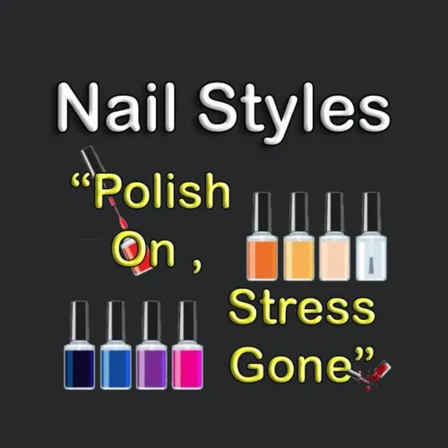 Polish On Stress Gone Print
