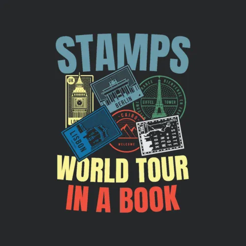 Stamps World Tour In A Book