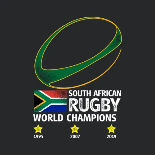 South African Rugby Bokke Triple World Champions 2