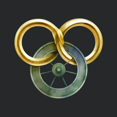 The Wheel Of Time Watercolor