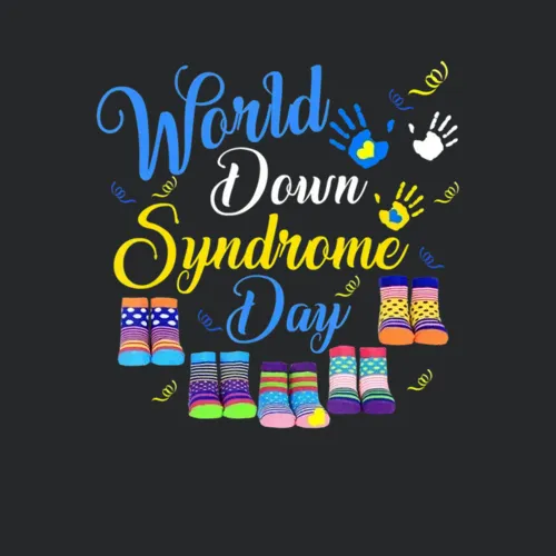 World Down Syndrome Day Awareness Socks 21 March