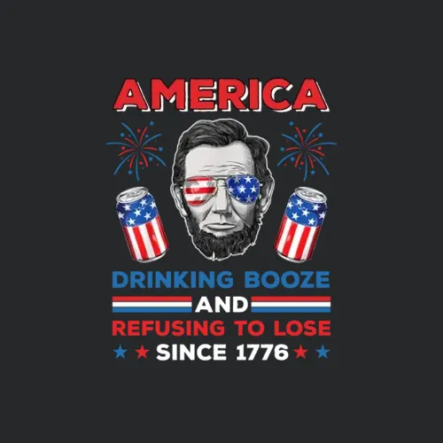 America Drinking Booze And Refusing To Loose Gifts