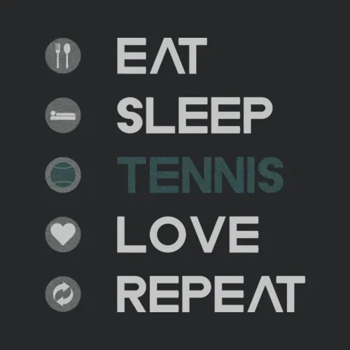 Tennis Players Life Cycle Routine