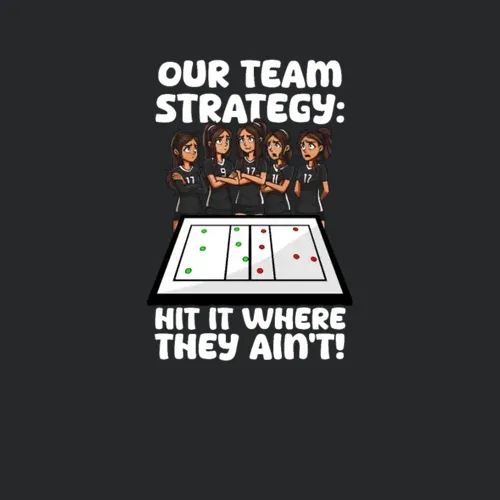 Volleyball Our Team Strategy Hit Where They Aint