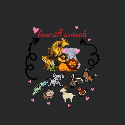 Cute Artsy Forest Critters Quote