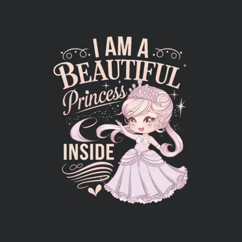 Beautiful Princess Inside Magical And Cute
