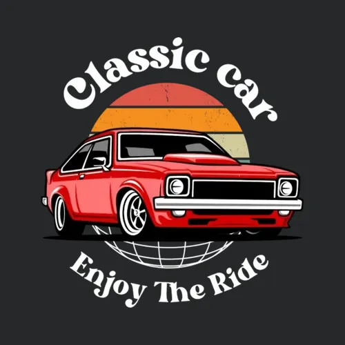 Koleksi Eksklusif Baju Dengan Logo Classic Car