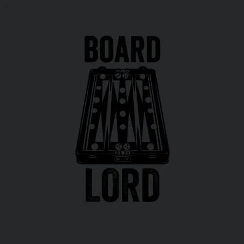 Board Lord Funny Backgammon Player Board Game Pun