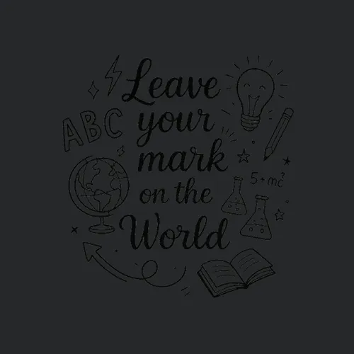 Leave Your Mark On This Worldlast Day Of School