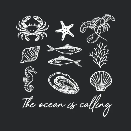 Summer Vacation The Ocean Is Calling