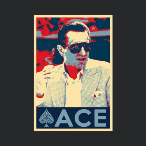 Ace Rothstein Hope Casino Las Vegas Gangster Retro Movie T Shir