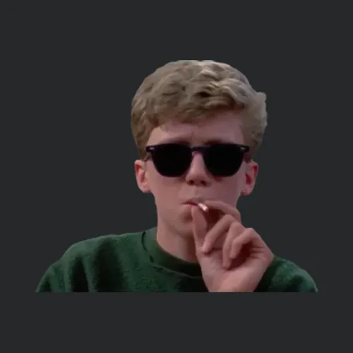 Anthony Michael Hall Breakfast Club Cigarette