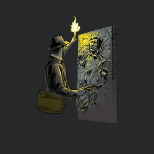 Han Solo Carbonite Indiana Jones Mash Up
