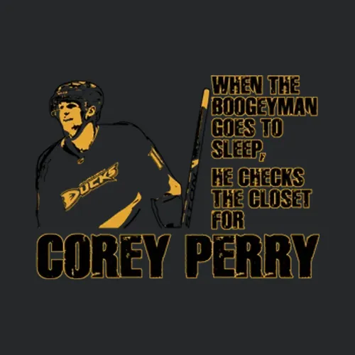 Hockey Anaheim Boogeyman Corey Perry