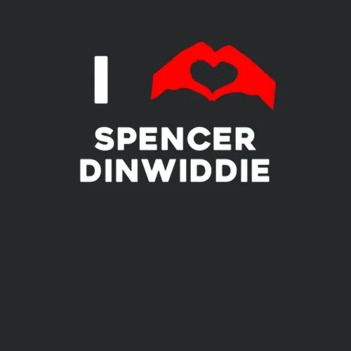 I Heart Spencer Dinwiddie Brooklyn Basketball Team Fan
