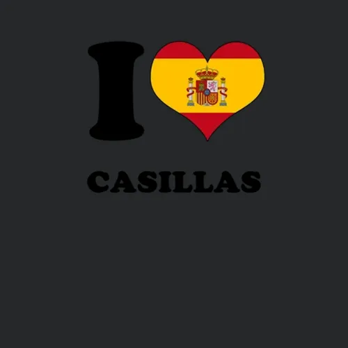 Iker Casillas Spain Gk I Love Heart Football Soccer World