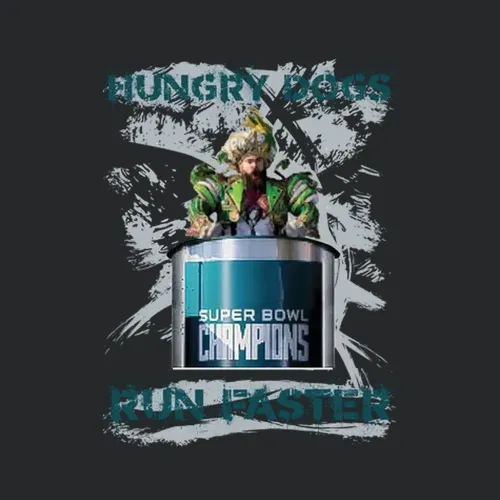 Jason Kelce Hungry Dogs Run Faster Superbowl Parade Speech Philadelphia Eagles Nfl Cool Fan