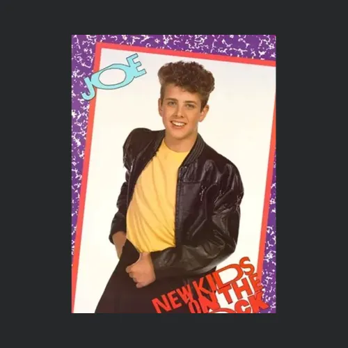 Joe Mcintyre Nkotb 80s Group Heartthrob