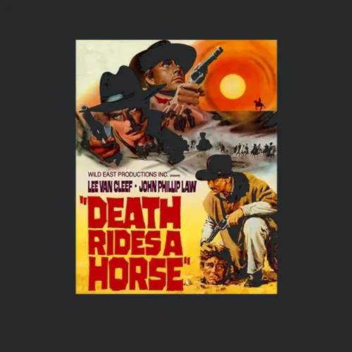 John Phillip Law Lee Van Cleef Death Rides A Horse