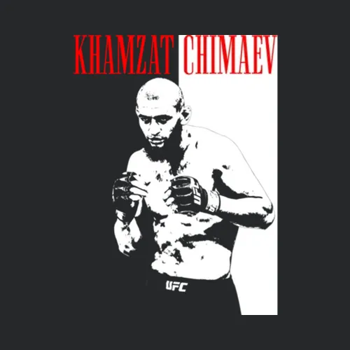 Khamzat Chimaev The Wolf Borz Chechnya Mma Fighter Scarface T Sh