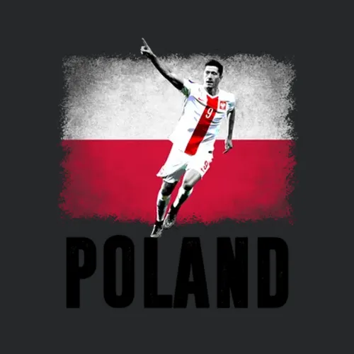 Robert Lewandowski Team Poland Euro Soccer Football