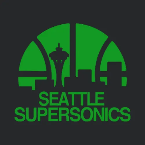 Seattle Supersonics Retro Basketball