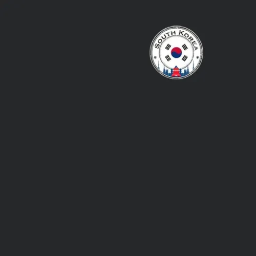 South Korea Country Seal Chest Crest Represent