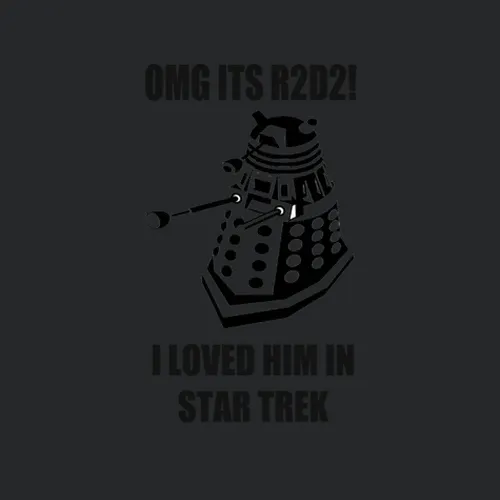 Star Wars Doctor Who Star Trek Dalek R2d2 Funny