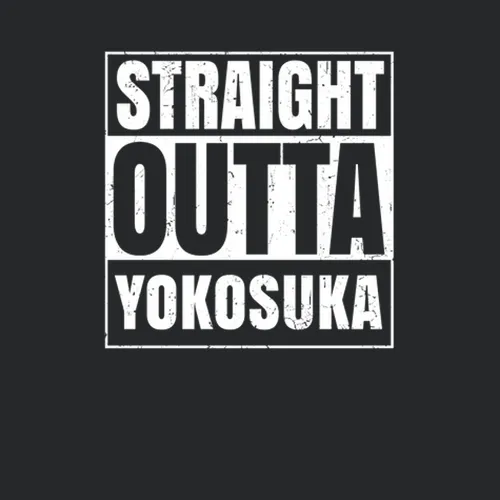 Straight Outta Yokosuka Japan Compton Parody Grunge City